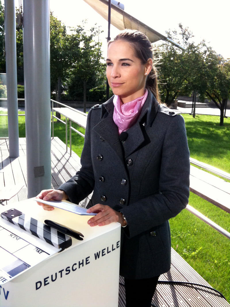 Kristina Sterz Deutsche Welle TV-Moderation